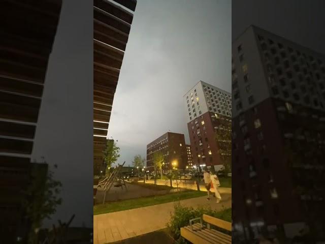 Москва. Дождь.