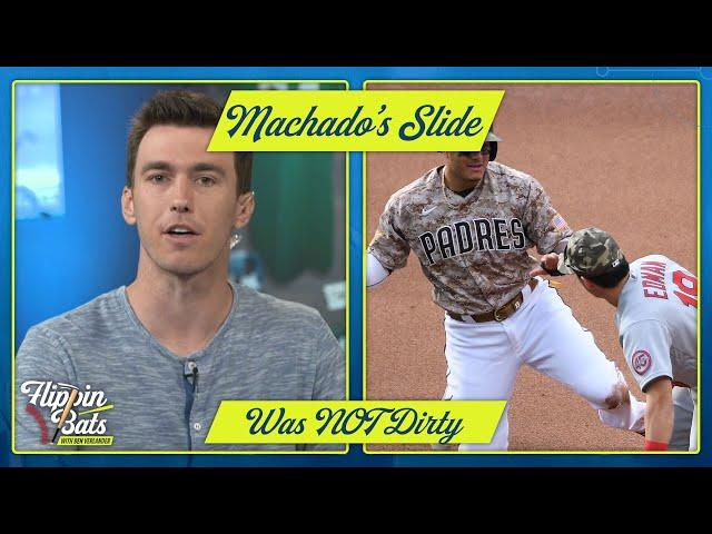 Manny Machado slide was NOT a dirty play — Ben Verlander | Flippin’ Bats
