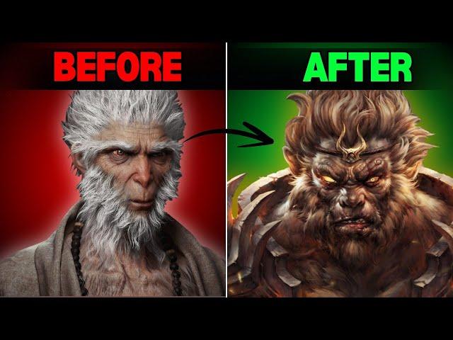 From WEAK TO BEAST  Monkey King crazy Transformation idea in Shadow Fight 4 Arena