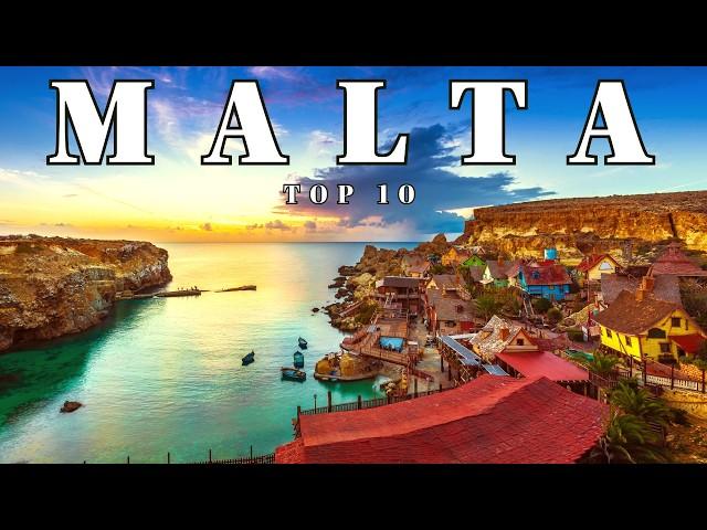 Top 10 Amazing Places in Malta | Wonders of Malta Travel Guide