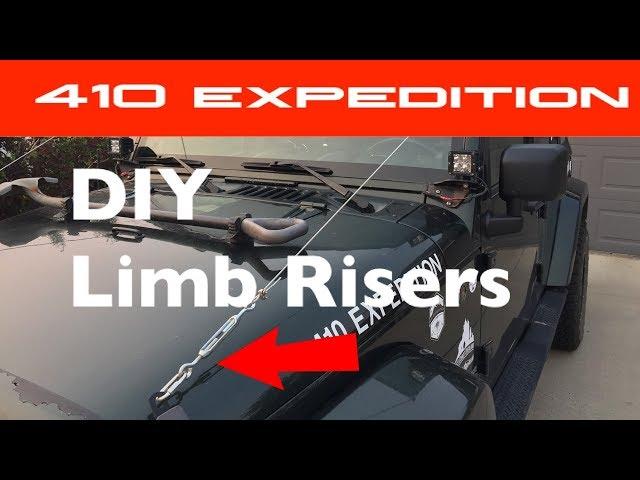 410X Presents: DIY Limb Risers on a Jeep JK