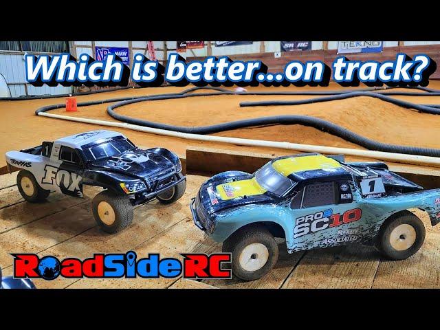Best Beginner 2WD SCT?  Slash 2WD VXL vs Pro2 SC10  Racetrack Comparison