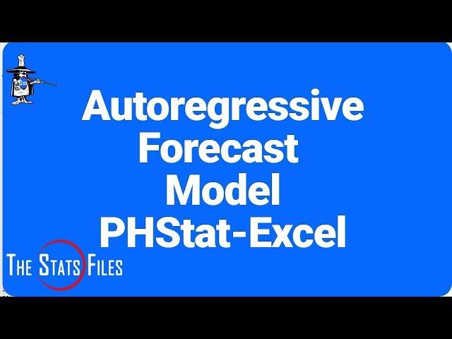 7. Using Excel with PHStat to Solve an Autoregressive Forecast Problem