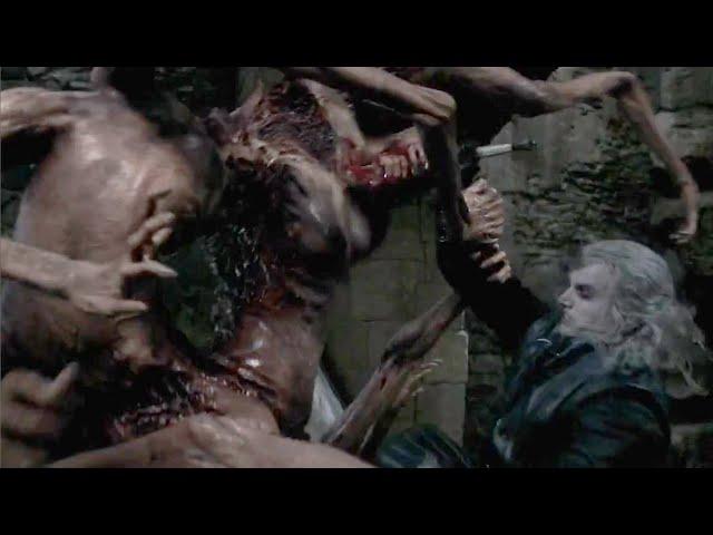 Geralt VS Many Faces Monster - Geralt Saves Ciri from Tissaia's Creature | The Witcher Season 3