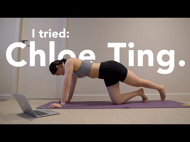 the 2 week CHLOE TING shred challenge: My honest thoughts 