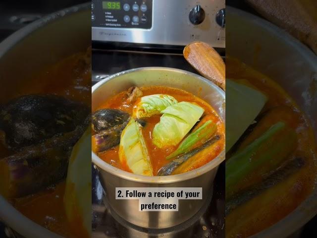 First time making the Senegalese Thieboudienne | #shorts