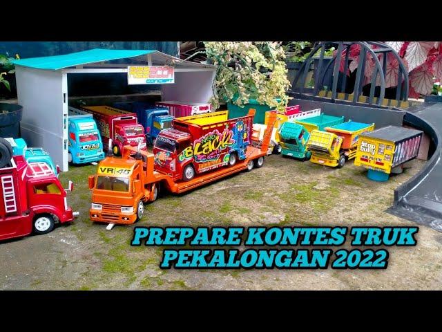 Truk Black Team Gass poll prepare kontes truk Pekalongan 2022 ||versi miniatur truk ||