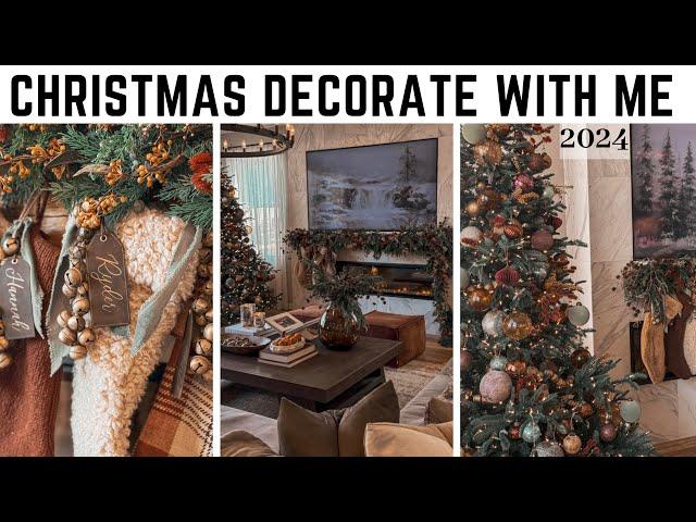 CHRISTMAS DECORATE WITH ME || PART 1 || 2024