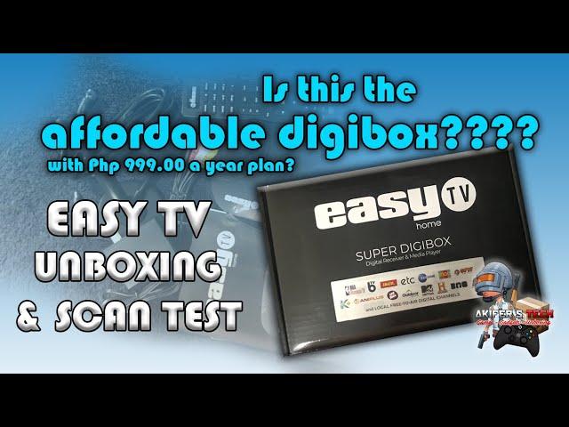 Akifer's Tech Unboxing: Easy TV Super Digibox