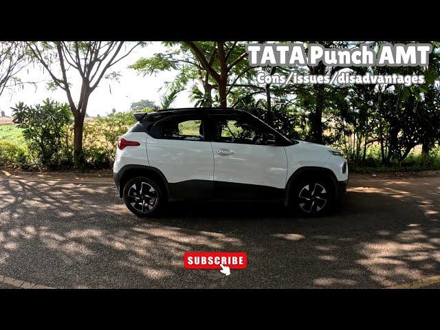 Tata Punch AMT - Issues/cons/disadvantages I Things to be considered before buying #tatapunch