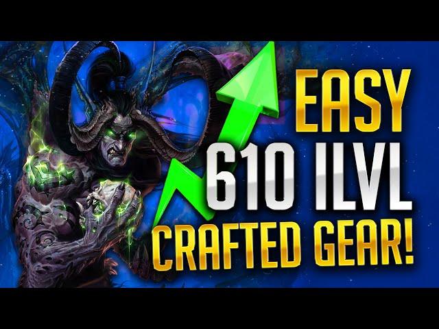 EASY iLvl 610 Gear NO SPARK REQUIRED! The War Within Season 1