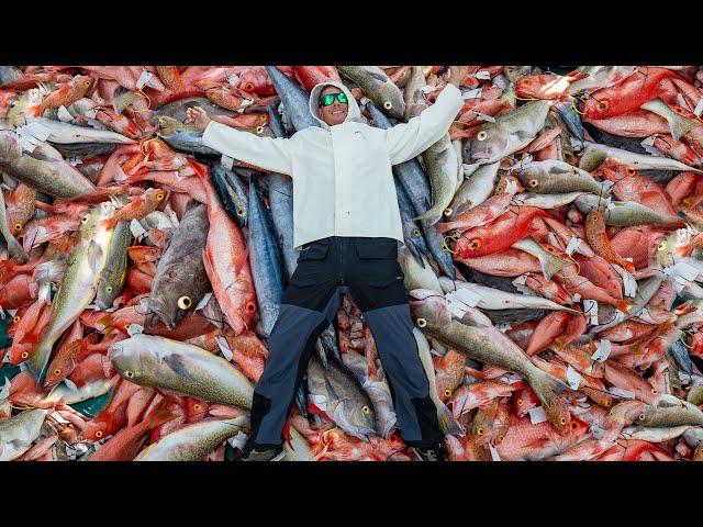 4 Days at sea.. Filled the Boat! (Deep Sea Catch Clean Cook)