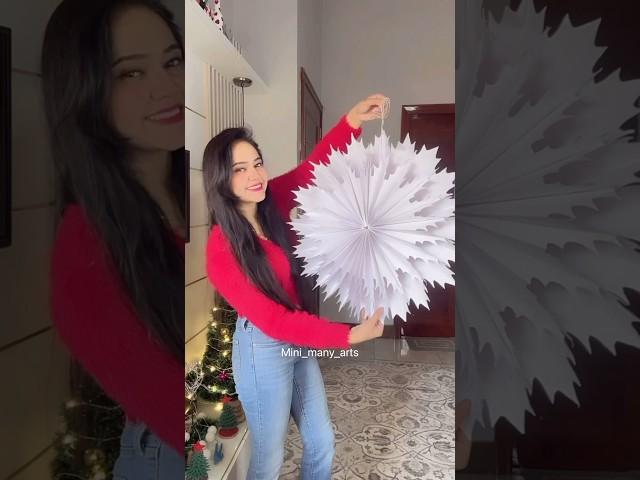 paper Star ⭐️ |Christmas decoration idea  #shorts #ytshorts #diy #papercraft #christmas