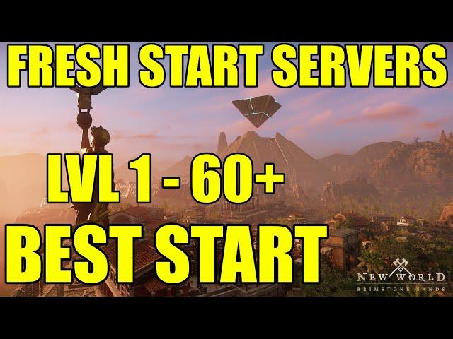 OP New World Fresh Start Server - Best Start Guide