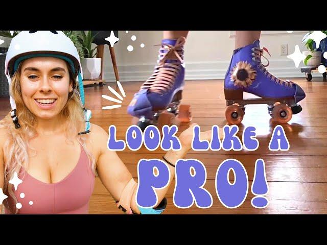 5 EASY ROLLER SKATING TRICKS that will IMPRESS YOUR FRIENDS (for beginners) Day 5