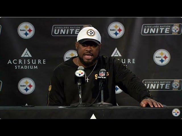 Postgame Interview | "Mahomes is an unstoppable monster" - Mike Tomlin on Steelers' loss to Chiefs