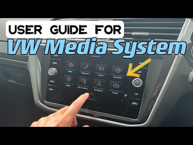 How to Volkswagen -- Discover Media Screen Walkthrough / User Guide / Tutorial / Owners Manual