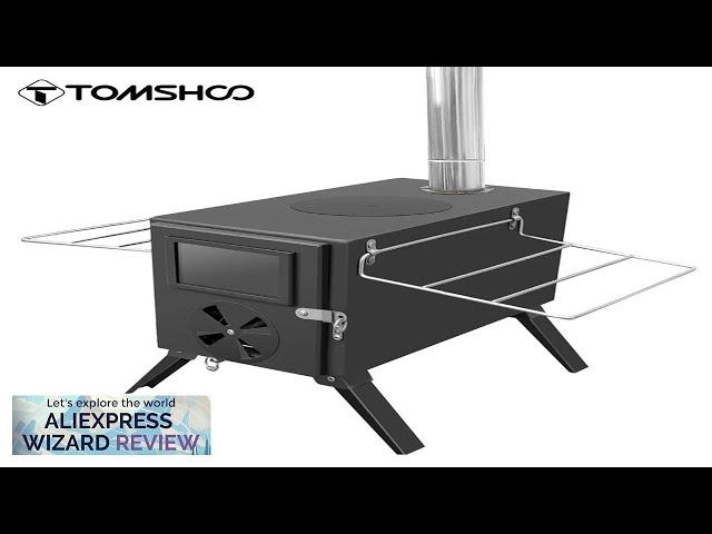 Tomshoo Winter Tent Fire Wood Heater Outdoor Brazier Camping Wood Stove Portable Review