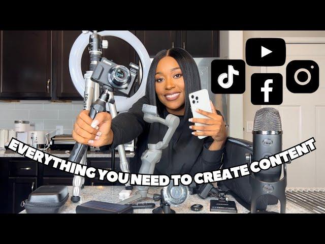 AFFORDABLE CONTENT CREATION TOOLS/EQUIPMENT FOR BUSINESS OWNERS