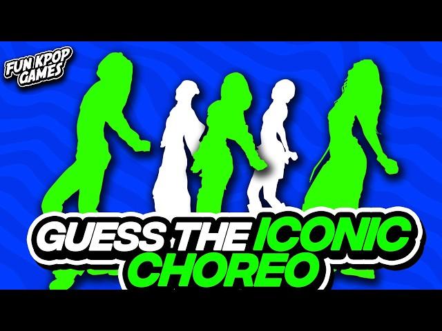 ⭐️GUESS THE KPOP SONG BY CHOREOGRAPHY | ICONIC CHOREOS - FUN KPOP GAMES 202