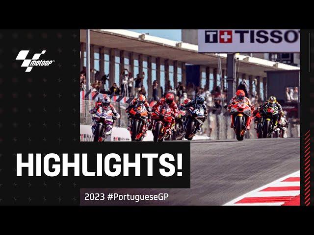 MotoGP™ Race Highlights | 2023 #PortugueseGP