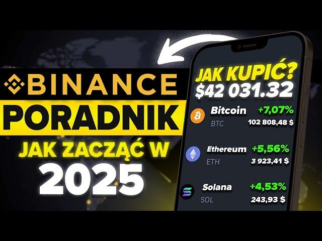 Poradnik BINANCE 2025 | Jak Zacząć Z Krypto, Jak Kupić BTC za PLN.Unikamy Dużych Podatków i Prowizji