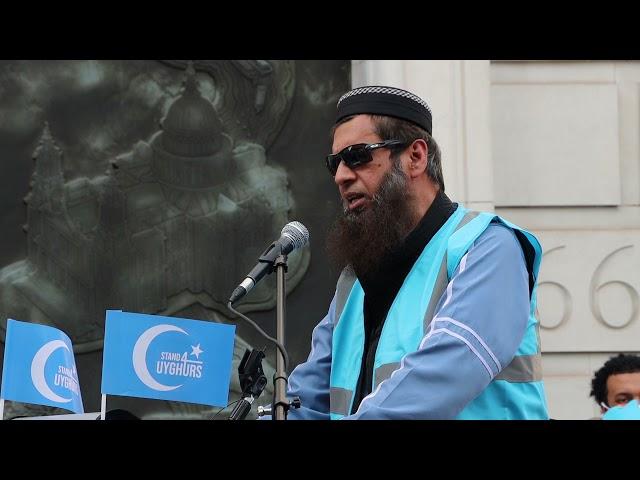 Shaykh Suliman Gani Speech at the Stand4Uyghurs Protest