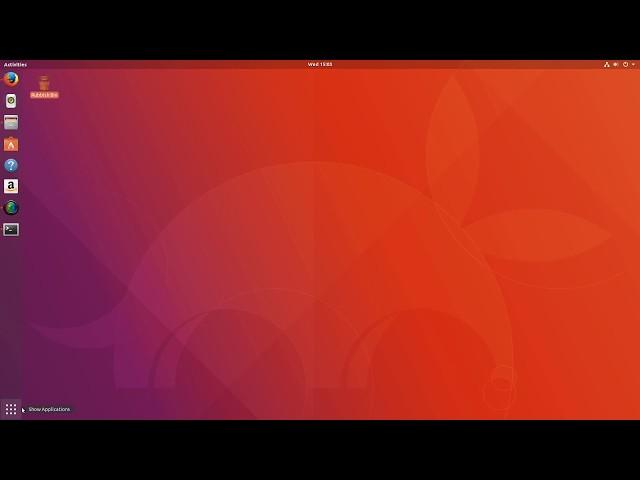 Move Application Launcher Button to Top of Dock in Ubuntu Gnome