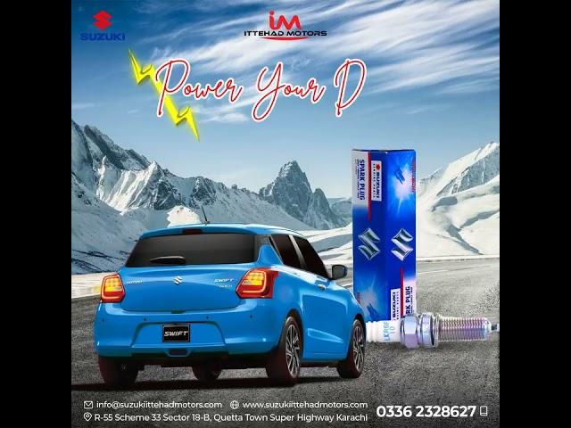 Quality Sparks for Your Journey–Suzuki Plug Delivers #suzukiittehadmotors #suzukimotors #suzukiplug