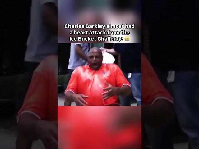 Charles Barkley hilarious LAS ICE BUCKET CHALLENGE