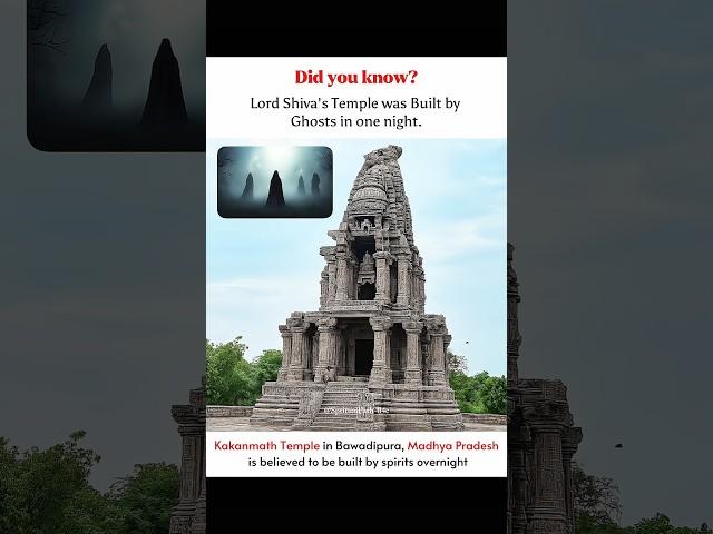 "A Temple Built by Ghosts in One Night?! ️