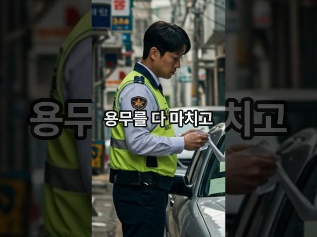 차주와 경찰관의 밥줄 대결#유머 #재미 #shocking