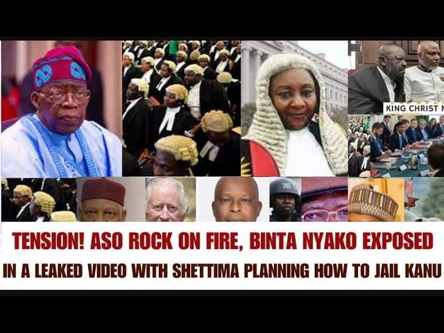 ASO ROCK ON FIRE, EJIMAKO EXPOSED BINTA NYAKO LEAKED AUDIO WITH SHETTIMA, PLANNING HOW TO JAIL KANU