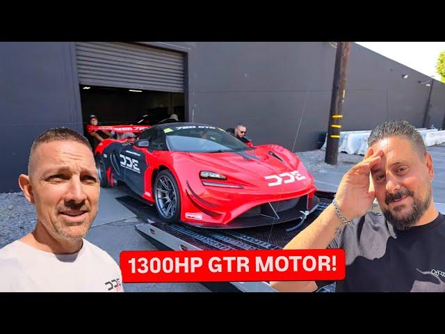 DELIVERY DAY, 720 GTR 1300HP BUILT MOTOR BY GINTANI!! 