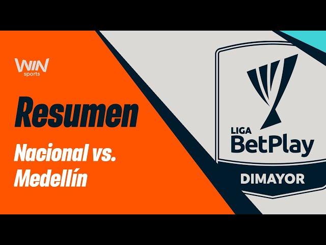 Nacional vs. Medellín (resumen y goles) | Liga BetPlay Dimayor 2024-2  | Fecha 18