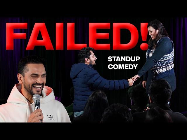 I Did a LIVE PROPOSAL at a Standup Comedy Show and It Backfired! By Vikas Kush Sharma | Crowd Work