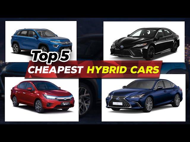 Top 5 cheapest Hybrid Cars in the World | #shorts | CarDrJJ Online