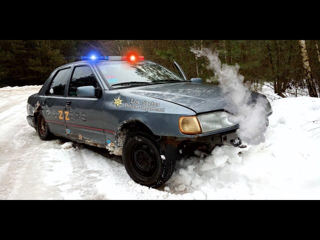 Ford Sierra. Police Edition