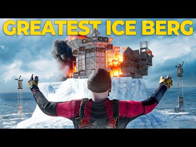 We Made The CRAZIEST ICE BERG Base - Vanilla Rust