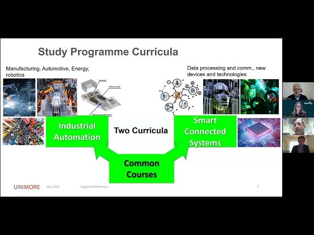 Webinar "Study Engineering  & Physics in Italy, discover UNIMORE"