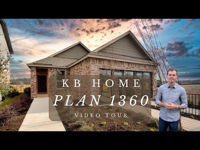 KB Home Plan 1360 | 3-4 Bedroom, 2 Bath | 1360 SQFT | Village at Northtown | Pflugerville Austin TX