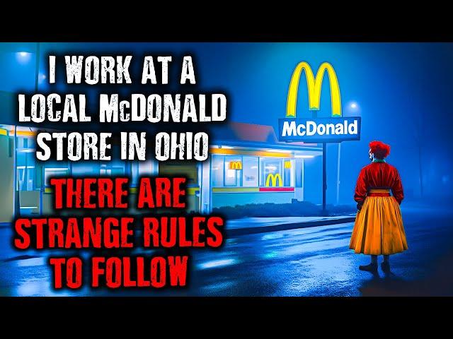I'm a Cashier at a Local McDonald's in Ohio...There are STRANGE RULES to follow !
