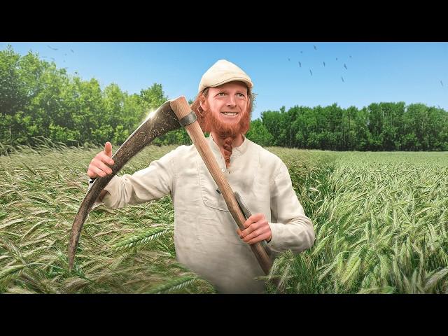 Il produit ses céréales et développe son autonomie dans un LIEU MAGNIFIQUE !