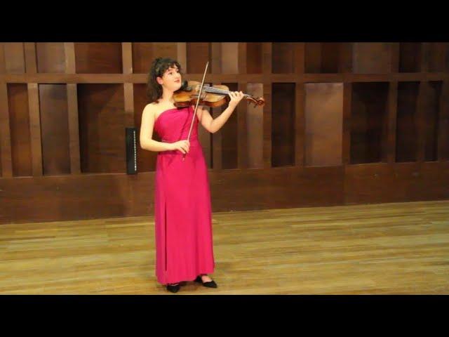 Lia Melo-  Max Reger Viola Suite No. 1 in G Minor (1st movement)