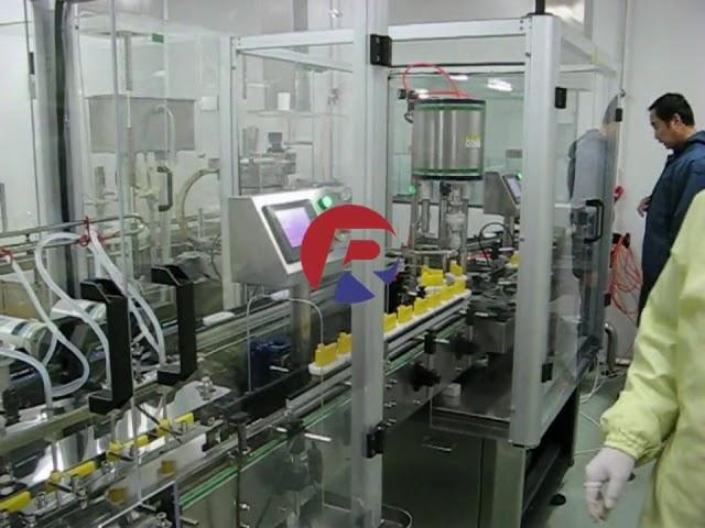 Reliance pharmaceutical bottle liquid filling capping machine, packing line