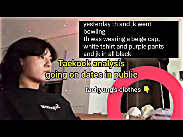 Taekook Analysis ‼️ | Going on dates in public!! They're not afraid anymore #taekook #vkook