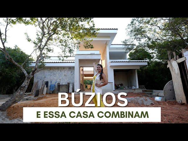 Casa de alto Padrão em Búzios: tour na obra em fase de acabamento. Casa em condomínio Jardim do Lago