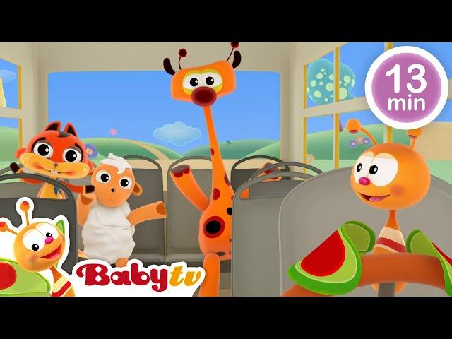 Die Räder vom Bus   + mehr Kinderlieder und Kinderreime | BabyTV Deutsch