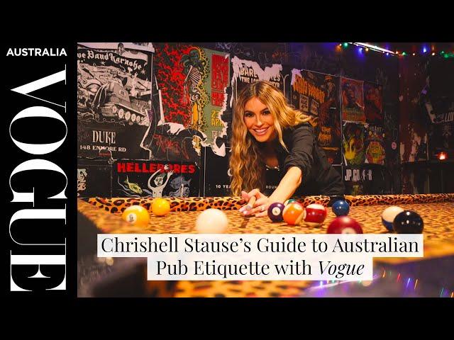 Chrishell Stause's Guide to Australian Pub Etiquette | Vogue Australia