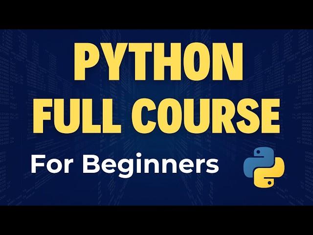 Python Full Course for Beginners in Hindi | Python Programming Tutorial | Learn Python from Scratch